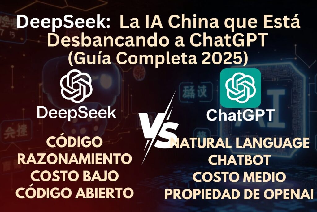 DeepSeek: La IA China que Está Desbancando a ChatGPT (Guía Completa 2026) v0ygw