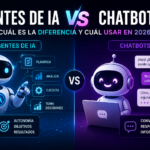 Agentes de IA vs Chatbots: cuál es la diferencia y cuál usar en 2026 🤖⚖️ chatgpt image 12 may 2026, 10 53 09